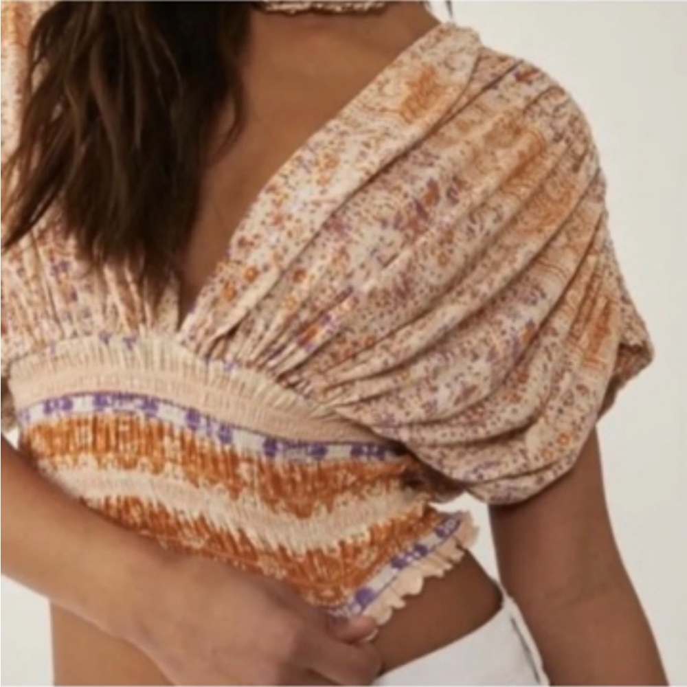 Free People Multicolor Crop Top - Picture 3 of 11